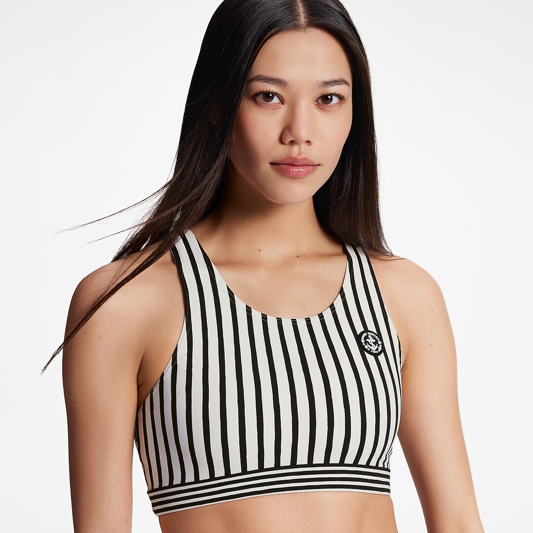 Mixed Stripes Sporty Bikini Top Women ReadytoWear LOUIS VUITTON